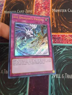 Yugioh Ice Dragon's Prison MAMA-EN101 Ultra Rare 1st Edition Near Mint - Image 2