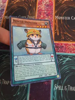 Yugioh Rescue Hamster PEVO-EN028 Super Rare 1st Edition Near Mint - Image 2