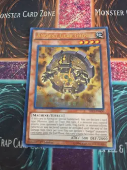 Yugioh Ancient Gear Gadget SR03-EN000 Ultra Rare 1st Edition Near Mint - Image 1
