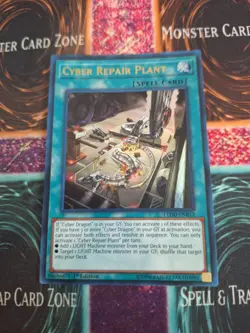 Yugioh Cyber Repair Plant LEDD-ENB12 Ultra Rare 1st Edition Near Mint - Image 1