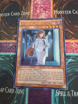 Yugioh SPYGAL Misty RATE-EN086 Ultra Rare 1st Edition Near Mint - Image 1