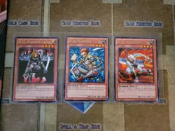 YUGIOH D.D. WARRIOR + D.D. ASSAILANT + D.D. WARRIOR LADY LCYW RARE UNLIMITED NM - Image 1