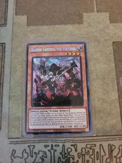 YUGIOH BLAZING CARTESIA THE VIRTUOUS MP23-EN162 PRISMATIC SECRET 1ST ED NM - Image 1