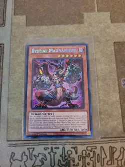 YUGIOH BYSTIAL MAGNAMHUT MP23-EN157 PRISMATIC SECRET 1ST ED NM - Image 1