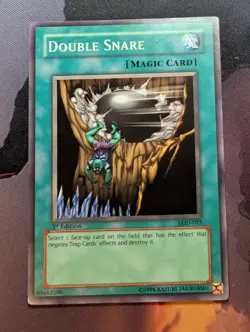 Double Snare - LOD-015 - Common - 1st Edition - YuGiOh - NM - Image 1