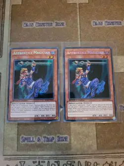 YUGIOH 2X APPRENTICE MAGICIAN SGX1-EN105 SECRET 1ST ED NM SPEED DUEL - Image 1