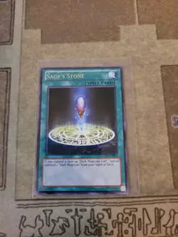 YUGIOH SAGE'S STONE LCYW-EN073 RARE UNLIMITED ED NM - Image 1