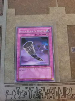 YUGIOH BLACK HORN OF HEAVEN CDIP-EN060 RARE 1ST ED NM - Image 1
