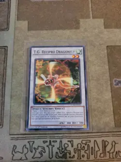 YUGIOH T.G. RECIPRO DRAGONFLY LC5D-EN212 COMMON 1ST ED NM - Image 1