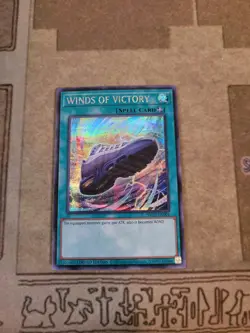 YUGIOH WINDS OF VICTORY NKC1-EN001 PRISMATIC SECRET LIMITED ED NM PROMO - Image 2