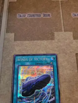 YUGIOH WINDS OF VICTORY NKC1-EN001 PRISMATIC SECRET LIMITED ED NM PROMO - Image 3
