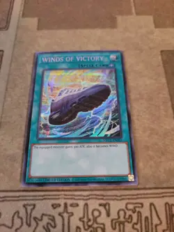 YUGIOH WINDS OF VICTORY NKC1-EN001 PRISMATIC SECRET LIMITED ED NM PROMO - Image 4
