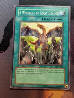 A Wingbeat of Giant Dragon LOD-044 - Common - 1st Edition - YuGiOh - VLP - Image 1