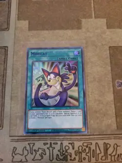 YUGIOH MIMICAT DLCS-EN078 ULTRA 1ST ED NM BLUE - Image 1