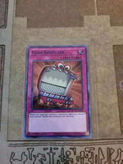 YUGIOH TOON BRIEFCASE DLCS-EN080 ULTRA 1ST ED NM PURPLE - Image 1