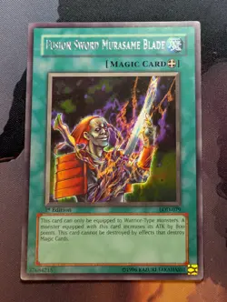 Fusion Sword Murasame Blade LOD-079 - Rare - 1st Edition - YuGiOh - Near Mint - Image 1