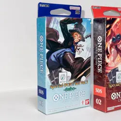 LOT of 3 ONE PIECE Card Game Special DON Set SDS 01 02 03 Luffy Ace Sabo SEALED - Image 5