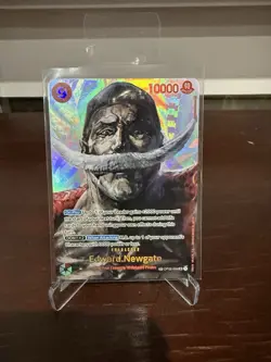 One Piece Card Game-Edward. Newgate (Alt Art) OP02-004 SP English OP04 - Image 1