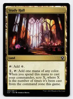 Study Hall [080/081] C21 Common Non-Foil [MTG Card English] - Image 1