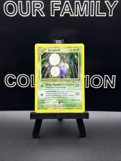 2001 Neo Genesis Jumpluff Holo 7/111 Rare WOTC Pokemon Card TCG Original NM - Image 1