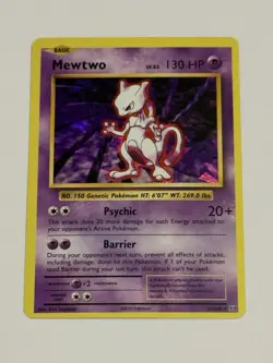 Mewtwo 51/108 -- SUPER Rare (HOLO) XY Evolutions 2016 NM Pokemon Card - Image 1