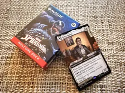 NYCC 2025 exclusive Amazing Spider-Man PROMO Card Welcome Deck Magic Gathering - Image 1