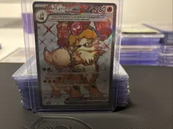 Pokemon TCG Arcanine EX Holo Card 224/198 SV01 Scarlet & Violet Base Set NM - Image 2