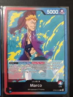 Marco OP08-002 Leader Card Two Legends One Piece English - Image 3