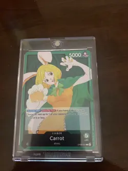 One Piece Carrot OP08-021 Leader Card English Edition - Image 1