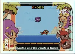 Shantae and the Pirate's Curse Limited Run Games Silver Trading Card #332 New - Image 1