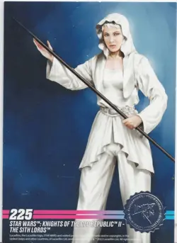 Star Wars Knight of the Republic Limited Run Silver Trading Card #225 New Mint - Image 1