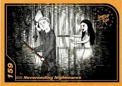 Neverending Nightmares Limited Run Gold Trading Card #159 New No Creases Mint - Image 1