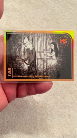 Neverending Nightmares Limited Run Gold Trading Card #159 New No Creases Mint - Image 2