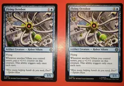 2X MTG: SPIDER-MAN, FLYING OCTOBOT, 0031, REGULAR, UNCOMMON, NM SPM - Image 1