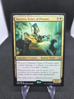 HAPATRA, VIZIER OF POISONS #199 Amonkhet Magic MTG - Image 1