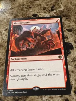 MASS HYSTERIA Magic MTG Innistrad Remastered - Image 1
