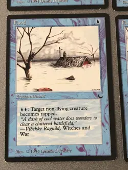 Flood X4 The Dark Mtg LP Condition See Pics Front Back - Image 3