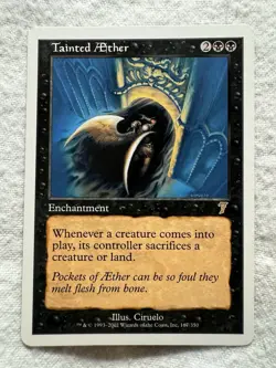 MTG - Tainted Aether - 7th Edition - NM - Free Shipping! - Image 1