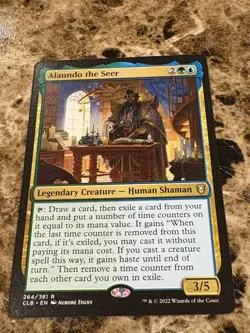 ALAUNDO THE SEER Magic MTG Battle for Baldur's Gate - Image 1