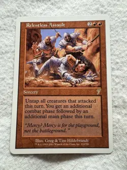 MTG - Relentless Assault - 7th Edition - NM - Free shipping! - Image 1