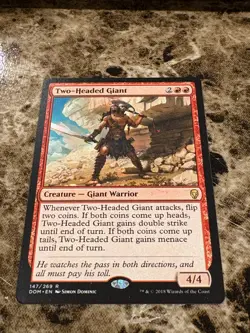 TWO-HEADED GIANT Magic MTG Dominaria - Image 1