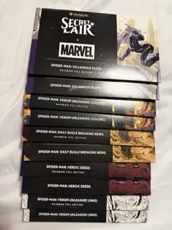 MTG The Amazing Everything Bundle SPIDERMAN Secret Lair SEALED IN HAND!! - Image 1
