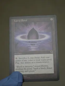Magic the Gathering (MtG): Lotus Petal - Tempest, Non-Foil (EX+) - Image 3