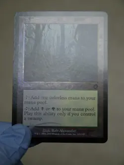 Magic the Gathering (MtG): Tainted Woods - Torment, FOIL (EX+) - Image 3