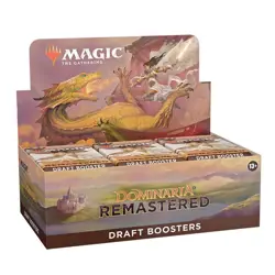 MTG Magic The Gathering Dominaria Remastered Draft Booster Box Authentic Sealed - Image 3