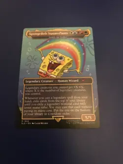 1x SpongeBob SquarePants - Jodah, the Unifier Non-Foil, Secret Lair Drop, MTG NM - Image 1