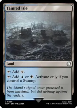 Tainted Isle - Near Mint MTG Universes Beyond: Fallout - Image 1