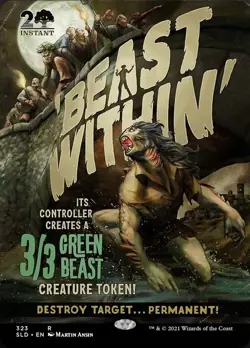 Beast Within [Secret Lair Drop Series] Magic MTG - Image 1