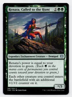 Renata, Called to the Hunt [196/254] THB Uncommon Non-Foil [MTG Card English] - Image 1