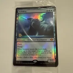 Subtlety FOIL Prerelease Promo 067/303 Modern Horizons 2 MH2 MTG SEALED Mythic - Image 2